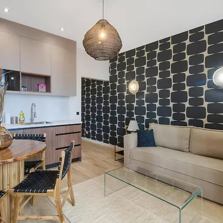 Апартаменты 12.appart 4pers#1 Bedroom #pere Lachaise #nation