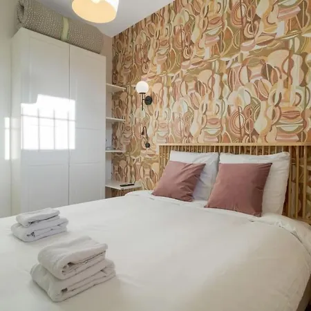 12.appart 4pers#1 Bedroom #pere Lachaise #nation * パリ