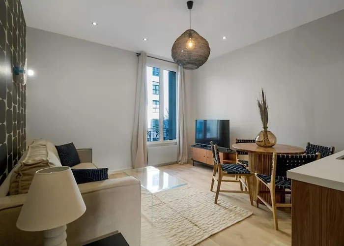 Apartment 12.appart 4pers#1 Bedroom #pere Lachaise #nation