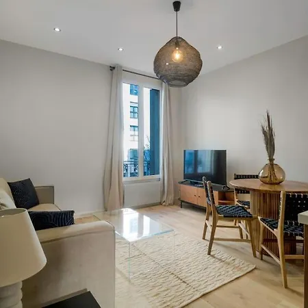 Apartmán 12.appart 4pers#1 Bedroom #pere Lachaise #nation